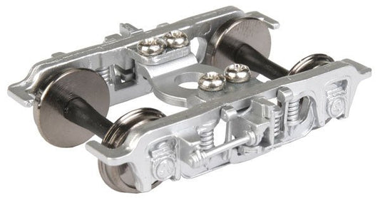 Walthers Proto 920 - 2101 HO, GSC 41 - NDO (CIB) Outside Swing Passenger Car Trucks, Silver, 1 Pair - House of Trains