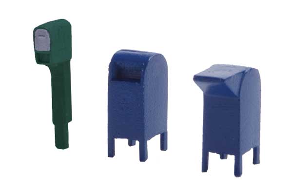 Walthers Scene Master 949 - 4184 HO City and Roadside Mailboxes - House of Trains