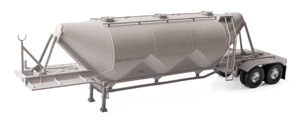 Walthers SceneMaster 949 - 2620 HO, Dry Bulk Semi Trailer, Undecorated, Unassembled Kit - House of Trains