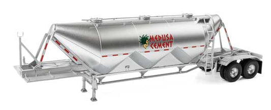 Walthers SceneMaster 949 - 2621 HO, Dry Bulk Semi Trailer, Medusa Cement, Assembled - House of Trains