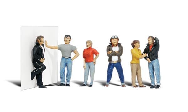 Woodland Scenic Accents 2136 N Rebels, 6 Pieces - House of Trains