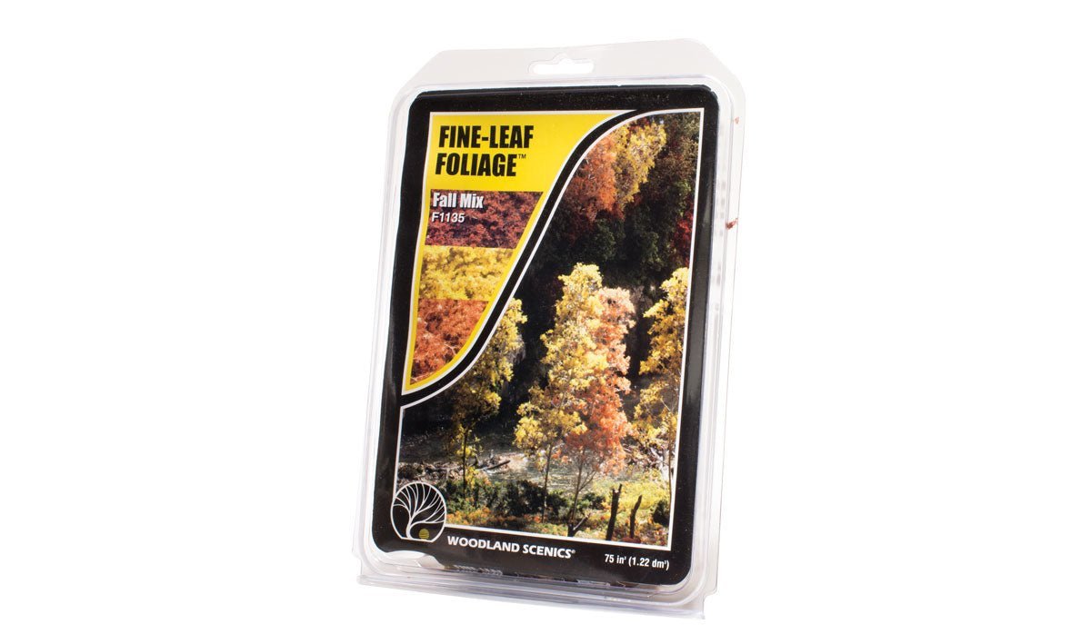 Woodland Scenics 1135, Fine Leaf Foliage, Autumn Mix (75 Sq in) - House of Trains