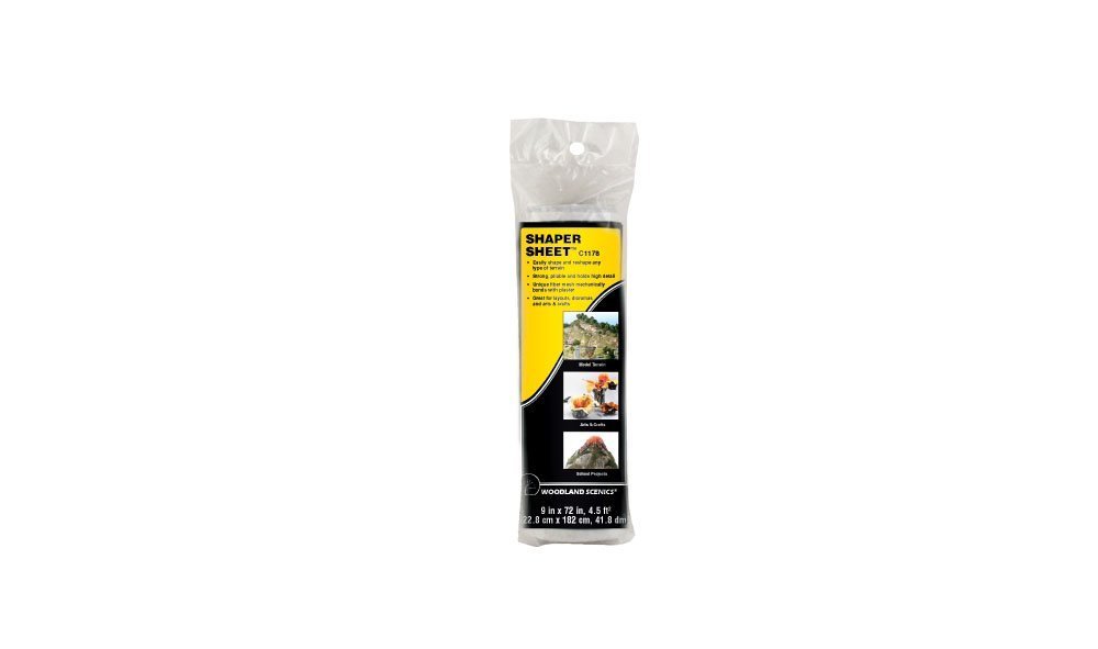 Woodland Scenics 1178, Shaper Sheet, 9 Inch, 4.5 Square Foot - House of Trains