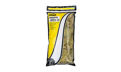 Woodland Scenics 161 Lichen Bag, Spring Green (86.6 cu in) - House of Trains