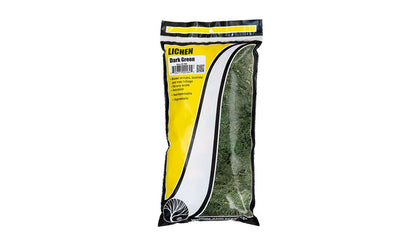 Woodland Scenics 164 Lichen Bag, Dark Green (86.6 cu in) - House of Trains