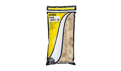 Woodland Scenics 166 Lichen Bag, Natural (86.6 cu in) - House of Trains