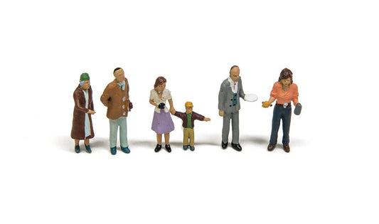 Woodland Scenics 1959 HO People Going Places, Pedestrians - House of Trains