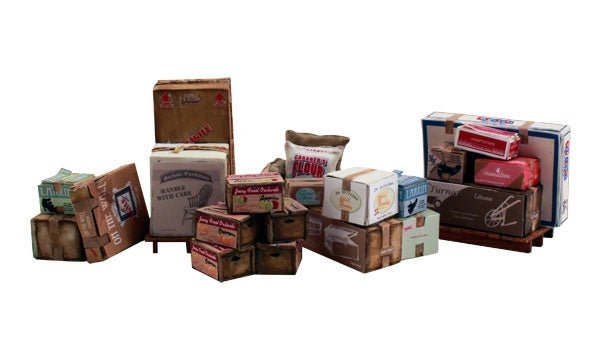 Woodland Scenics 2216 N Miscellaneous Freight (6 Pieces) - House of Trains