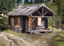 Woodland Scenics 4961 N, Cozy Cabin, Built Up - House of Trains