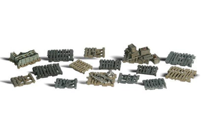 Woodland Scenics A2161 N, Assorted Skids, 15 Pieces - House of Trains