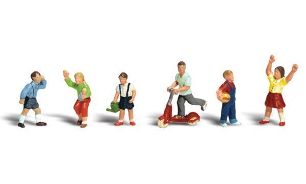 Woodland Scenics A2182 N Children, 6 pieces - House of Trains