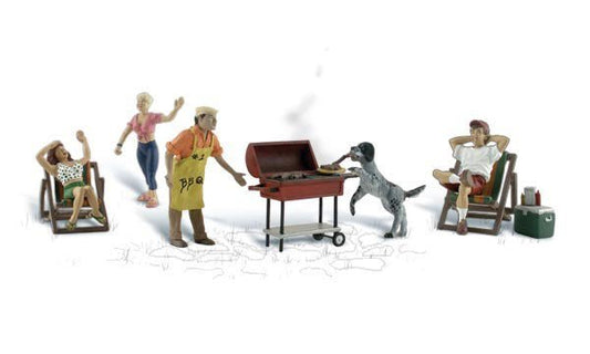 Woodland Scenics A2765 O, Backyard Barbeque BBQ - House of Trains