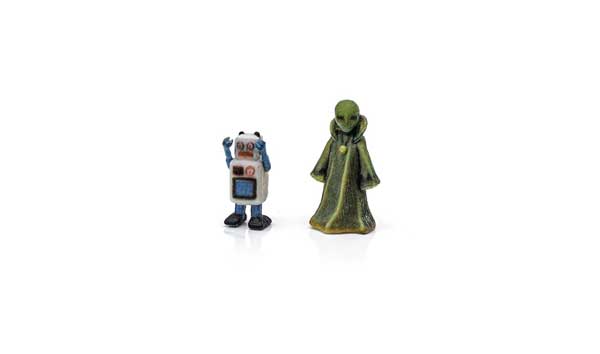 Woodland Scenics A2860 O, Earth Visitors, 2 figures - House of Trains