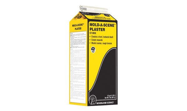 Woodland Scenics C1202 Mold - A - Scene Plaster, 1/2 Gallon (2 Lbs) - House of Trains
