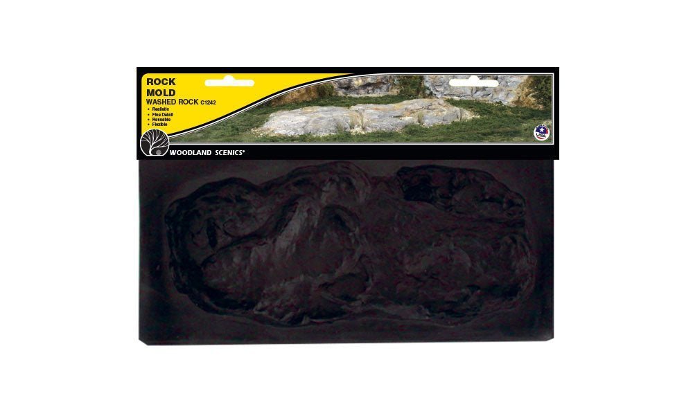 Woodland Scenics C1242 Washed Rock, Rock Mold - House of Trains