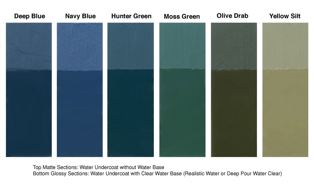 Woodland Scenics CW4533, Water Undercoat, Moss Green, 4fl oz - House of Trains