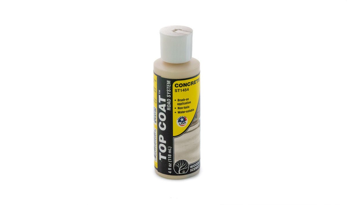 Woodland Scenics ST1454, Concrete Top Coat, 4 Fl Oz - House of Trains