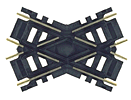Atlas 174 HO, Code 100, "Custom-Line", 45 Degree Crossing