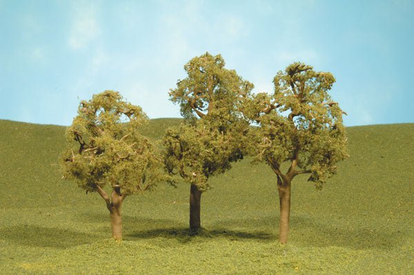 Bachmann Scene Scapes 32008, Elm Trees, 3" to 4", 3 Trees