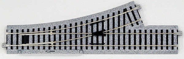 Kato 2-840 HO Unitrack, Number 4, Manual Left Hand Turnout