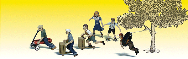 Woodland Scenics A2198 N, Playtime, 7 Pieces