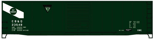 Accurail 81212 HO, General American, 50' Steel Box Car, Burlington, CBQ, 23548 - House of Trains