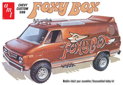 AMT 1265, 1975 CHEVY VAN "FOXY BOX" 1:25 SCALE MODEL KIT - House of Trains