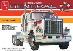 AMT 1272, 1976 GMC General Semi Tractor 1:25 Scale Model Kit - House of Trains