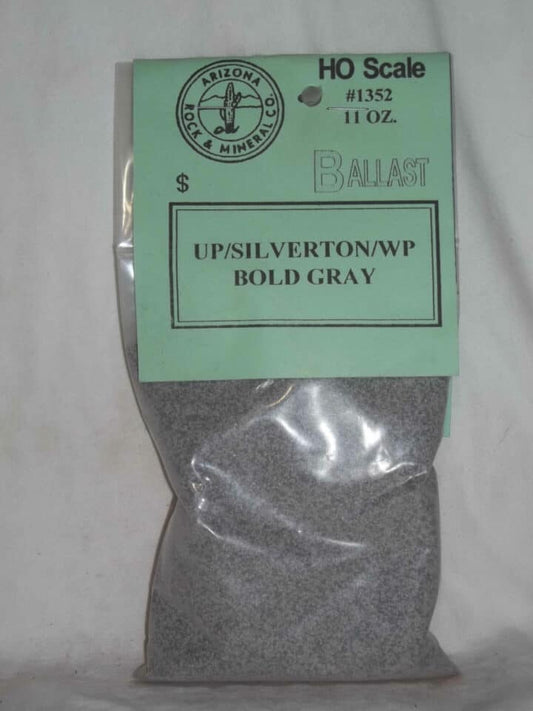 Arizona Rock and Mineral Co. 135-2 HO Scale Ballast (10oz.) Union Pacific Gray Blend - House of Trains