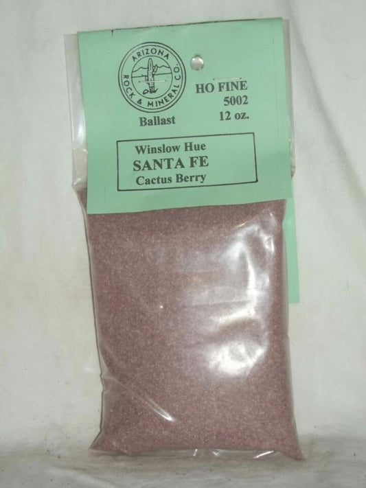 Arizona Rock and Mineral Co. 500-2 HO Scale Ballast (11oz.) Winslow Santa Fe Mauve - House of Trains