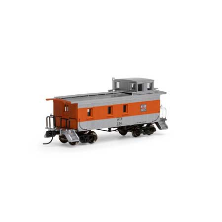 Athearn 12092 N, 3 Window Wood Side Caboose, Western Pacific, WP, 724 - House of Trains