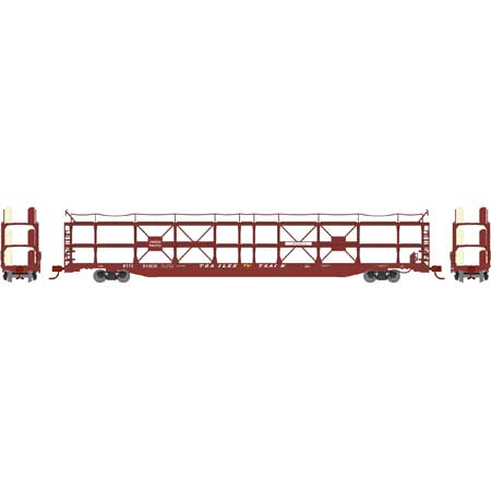 Athearn 14433 N, F89F 89'8" Auto Rack Flat Car, Union Pacific, RTTX, UP, 911632 - House of Trains