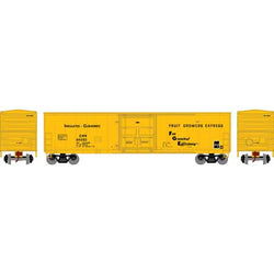 Athearn 15902 HO, 50' Superior Plug Door Box Car, Clinchfield, Fruit Growers Express, CRR, 94993 - House of Trains