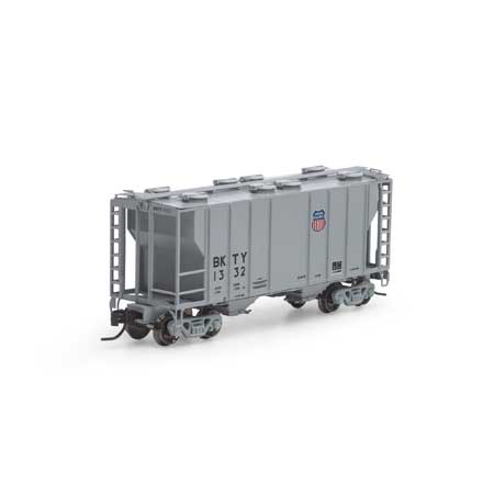 Athearn 17063 N, PS 2600 2-Bay Covered Hopper, Union Pacific, BKTY, 1332 - House of Trains