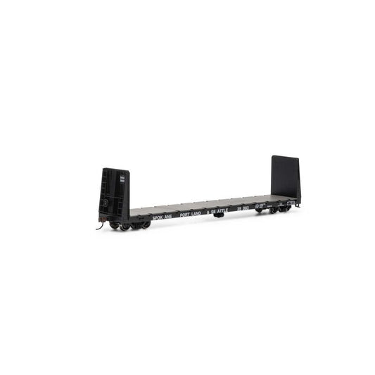 Athearn 17236 HO, 60' Bulkhead Flat Car, SPS, 35003 - House of Trains