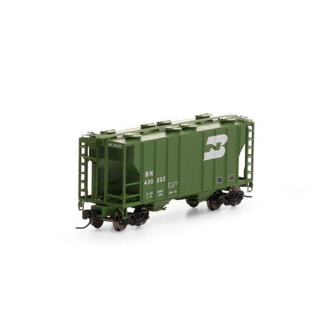 Athearn 17241 N, PS 2600 2-Bay Covered Hopper, BN, 430222 - House of Trains