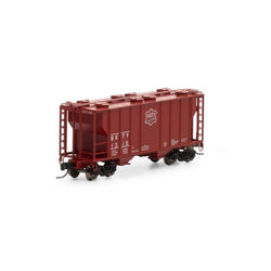 Athearn 17252 N, PS 2600 2-Bay Covered Hopper, MKT, 1319 - House of Trains