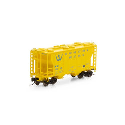 Athearn 17256 N, PS 2600 2-Bay Covered Hopper, WW, 4013 - House of Trains