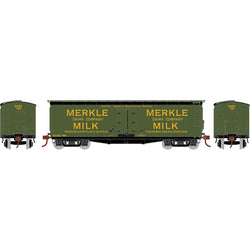 Athearn 24037 N, 40' Pfaudler Wood Milk Car, Merkle Dairy Company, GARE, 742 - House of Trains