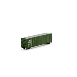 Athearn 24593 N, 50' FMC Exterior Post, Box Car, Combination Door, BN, 316221 - House of Trains