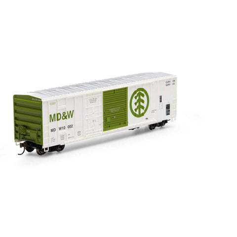 Athearn 26742 HO 50' FMC Exterior Post, Combination Door, Box Car, MDW, 10002 - House of Trains