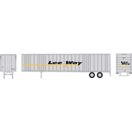 Athearn 28068 HO 48' Wedge Trailer, Lee Way, 50014 - House of Trains