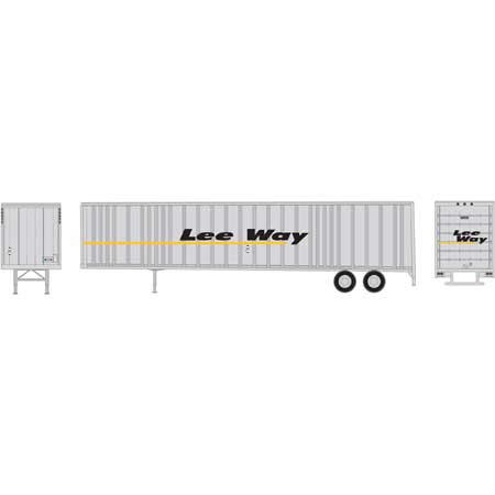 Athearn 28069 HO 48' Wedge Trailer, Lee Way, 50032 - House of Trains