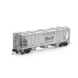 Athearn 28330 N, PS 2893 3-Bay Covered Hopper, Late Body, Baltimore and Ohio, BO, 628021 - House of Trains