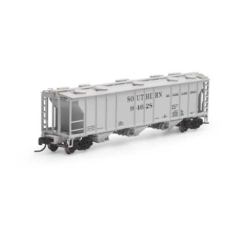 Athearn 28343 N, PS 2893 3-Bay Covered Hopper, Late Body, Southern, SOU, 94628 - House of Trains
