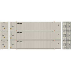 Athearn 28498 HO, 53' CIMC Container, 3 Pack, Railpool, APXU, 532020, 532027, 532030 - House of Trains