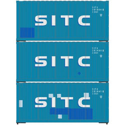 Athearn 28858 HO, 20' Corrugated Container, 3 Pack, SITC - House of Trains