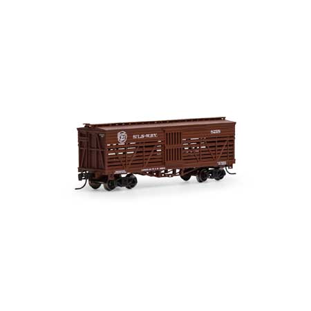 Athearn 5248 N, 36' Stock Car, Cotton Belt, SSW, 8218 - House of Trains