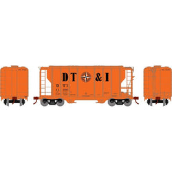 Athearn 63815 HO, PS 2600 2-Bay Covered Hopper, DTI, 11101 - House of Trains