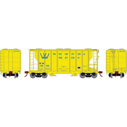 Athearn 63821 HO, PS 2600 2-Bay Covered Hopper, WW, 4004 - House of Trains